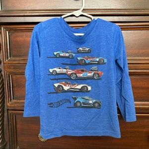 Long Sleeve Race Car Tshirt